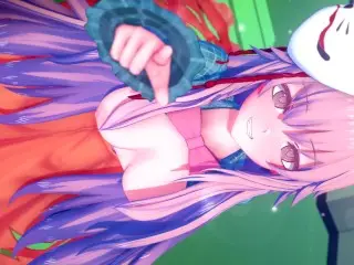 PLAYFUL TIME WITH HATA NO KOKORO 😏 TOUHOU HENTAI