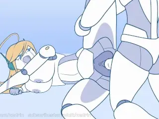 Curly Brace 4 - Robot Girl Hentai