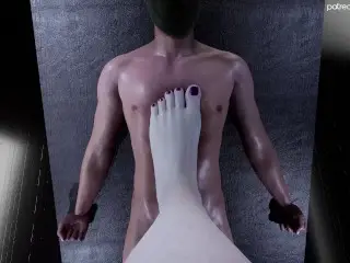 Sexy Vampire Dimitrescu's Foot Pressure [giantess Animation]