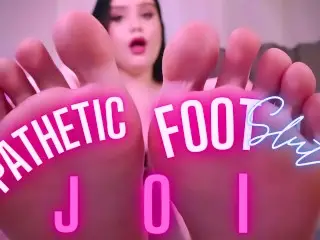 Pathetic Foot Slut JOI - FemDom Jerk off Instruction Feet Fetish - MissWinterWhite