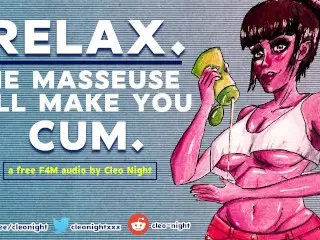 Your Hot Masseuse has Huge Tits and Creates a Peaceful Guided JOI Meditation Session [AUDIO][F4M]