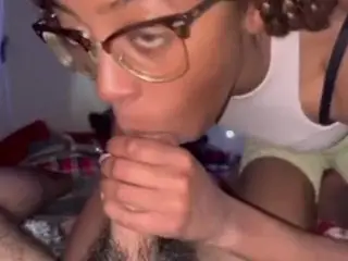 Black Girl Sucks Mexican Dick