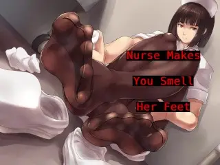 Nurse Sweaty Foot POV (Audio)