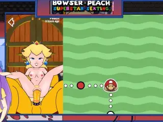 SWG Super Mario Bowser X Peach Superstar Sexting