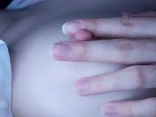 NIPPLE PLAY, BITE AND SUCK NIPPLES // Natural Asian Tits // Japanese Breast Massage