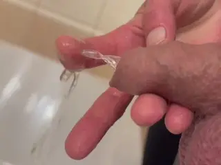 Hold his Uncut Dick when he Pee on my Fingers Compilation