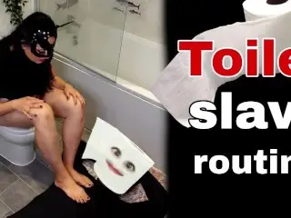 Femdom Toilet Slave Face Sitting Pussy Ass Licking Real Female Domination Submission MILF Stepmom