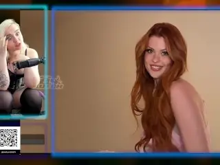 Girl Watching Porn with Redhead Slut Elly Clutch