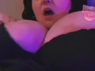 CUM ON MY HUGE TITS