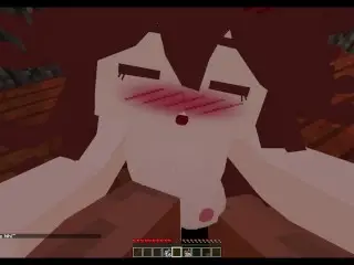 Finding a Cute Cat-like Girl Luna Ends up in a Hot Fucking | Minecraft - Jenny Sex Mod Gameplay