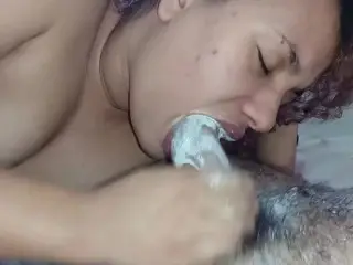 Handjob Blowjob Creampie in my Mouth a Lot of Creampie,he Squirt Cum Nonstop🍆🥛🥛🥛🥛🥛🤤🥹😵‍💫💦