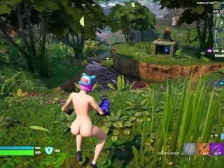 Fortnite Gameplay (Lynx Nude)