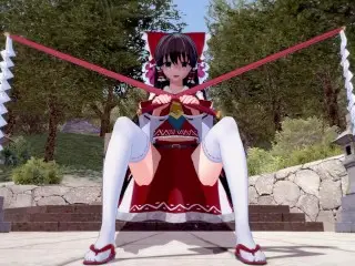 【REIMU HAKUREI】【HENTAI 3D】【NO POV】【TOUHOU PROJECT】