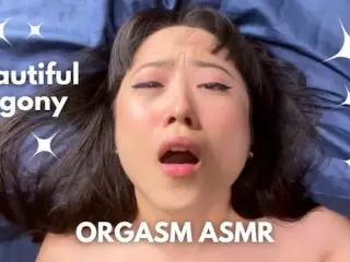 Cute Asian Intense Beautiful Agony Orgasm -ASMR- Kimmy Kalani