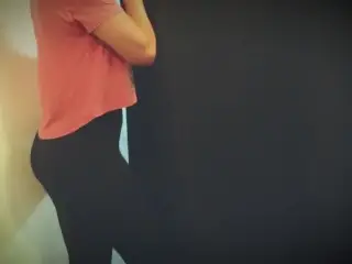 Handjob and Blowjob in the Store Dressing Room.