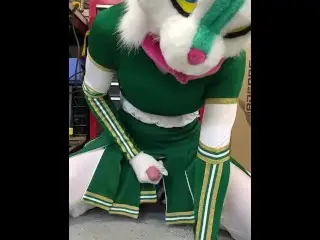 Cheerleader Dragon Smashes HDD