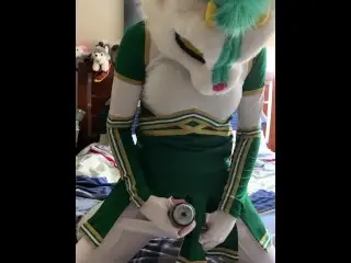 Cheerleader Dragon Fucks RCA Coupler (dialogue!)