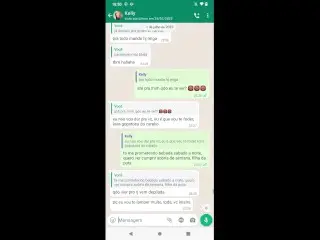 Conversa do WhatsApp Caiu Na Net - Amigas Falando Putaria