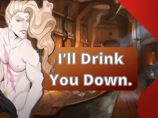 You Invite Alucard over and he Drinks you (Cum Drinking/Romantic Fuck)