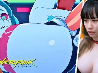 😊 the Intro Scene is Super Cute! Cyberpunk Rebecca Edgerunners Anime Hentai