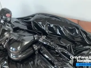 Get Undressed with Natallie - Latex Rubber Doll - Onlyfans Video