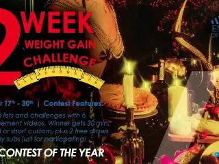 November 2023 Weight Gain Challenge with Empress of the North