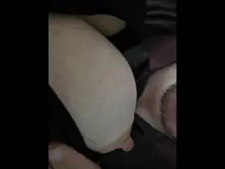 Adult Male Breastfeeding and Playing with Big Tits!