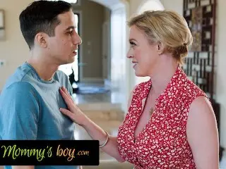 MOMMY'S BOY - Pervert Busty MILF Dee Williams Lets her Stepson Hard Fuck her to Boost his Confidence