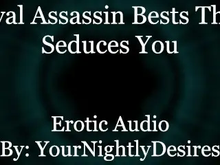 Assassins have Passionate Rooftop Sex [enemies to Lovers] [rough] (Erotic Audio for Women)