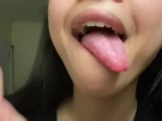 JOI Asian Cum Dumpster Begs for you to Stroke your Cock and Nut in her Mouth | Hinasmooth