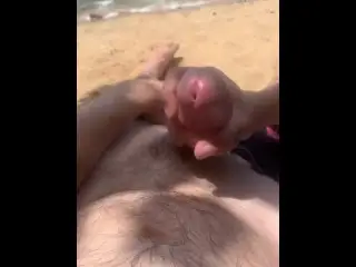 Public Puerto Rico Beach Blowjob Cum