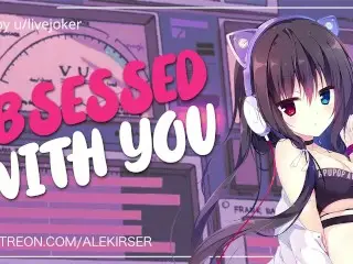 “you’re my Biggest Fan?” Yandere Radio Host Takes you for herself | ASMR Audio Roleplay