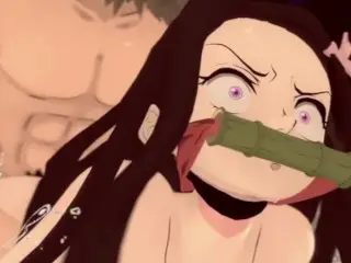 Nezuko Big Ass and Dick React Xhatihentai