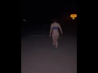 Slut Night Walks by Highway