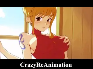 One Piece XXX Porn Parody - Nami & Luffy Fucking Animation (Hard Sex) (Hentai)