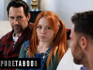 PURE TABOO he Shares his Petite Stepdaughter Madi Collins with a Social Worker to keep their Secret