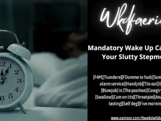 A Mandatory Wake up Call from your Slutty Stepmom