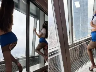 Fucking at 58th Floor .great View Great Girl Great Fucking!