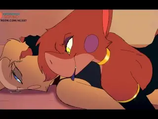 FUTANARI FURRY ANAL FUCKING AND CREAMPIE 🍑 FUTA FURRY HENTAI ANIMATION 4K 60FPS