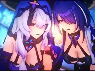 Honkai Star Rail - Acheron & Black Swan Service Sex