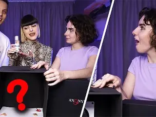 Challenge Youtube Show with two Beauties - can you Guess what they're Touching?