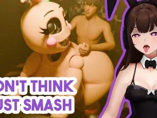 Bunny Vtuber Hentai Reacts to Chica Full round