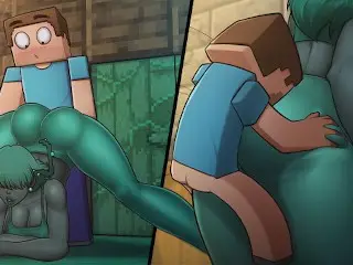 HornyCraft Gallery Sex Scenes Collection [part 07] Minecraft Parody Porn Game Play