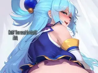 Aqua's Worshipper - Hentai JOI