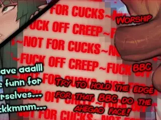 Mommy Fubuki is Built for BBC not for your Tiny Cock Loser! Hentai JOI (Femdom Cuckold Censorship)