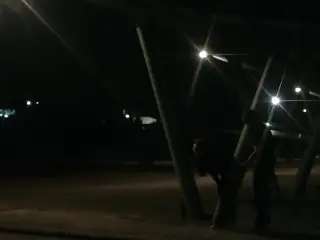 Cam Caught Voyeur Couple Fuck in Public Carpark