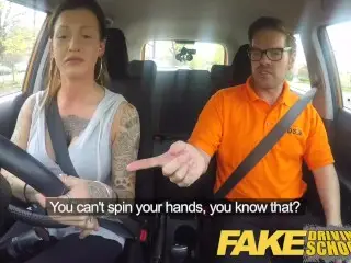 Fake Driving School Advanced Horny Lesson in Sweaty Messy Creampie