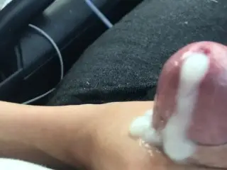 Watch how she Clean the Cum after a Messy Cumshot