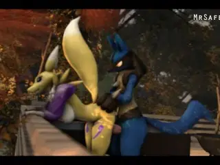 Archived - Lucario x Renamon Cucking Leomon