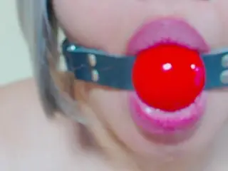 ASMR Sensual Ball Gag Moans